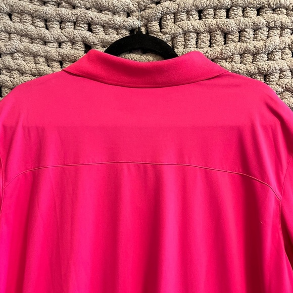 Adidas Men’s  Pink Golf Shirt Size XL - Picture 8 of 9